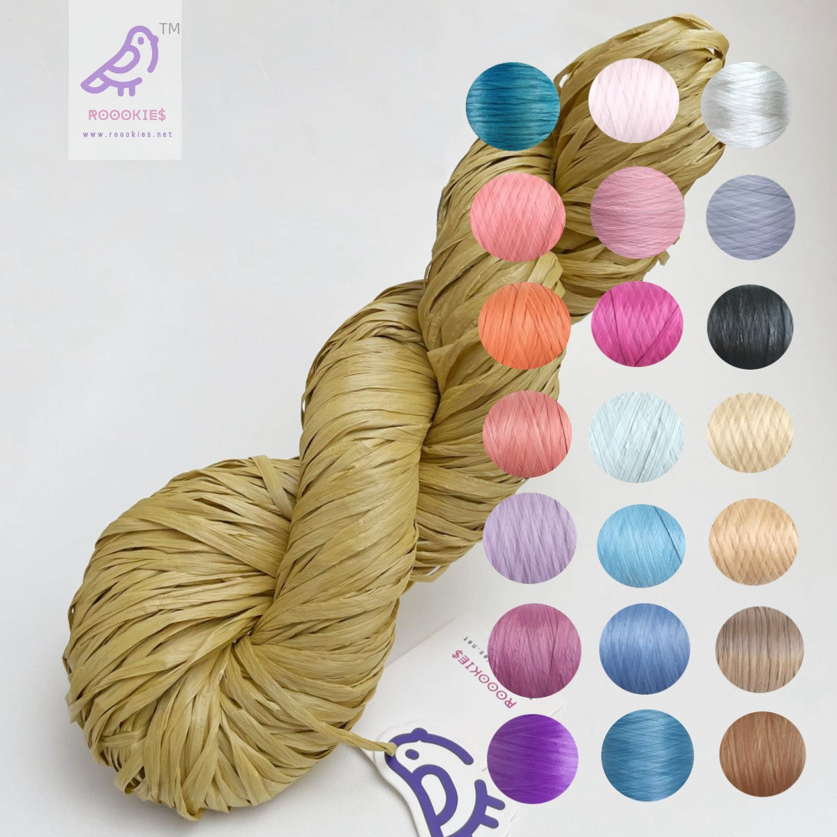 Roookies™ Hank Pack – Same Quality · Special Colors · Tangle-free hank design