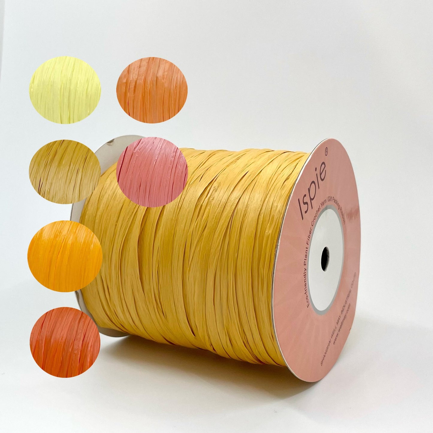 ISPIE raffia Yellow Colors