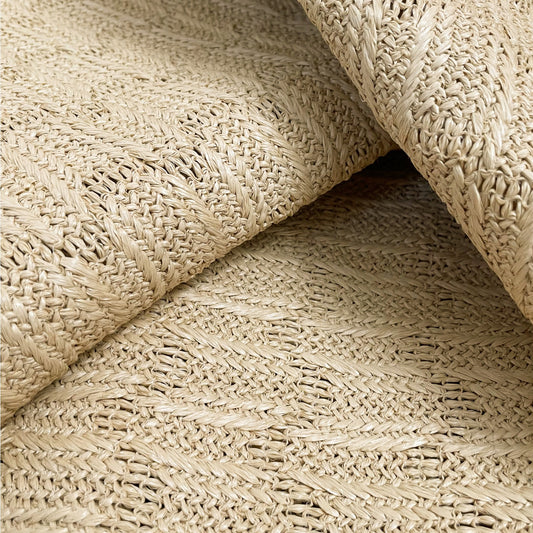 Roookies™ Craft Raffia Fabric/SUNWHEAT – Natural Look Synthetic Raffia for DIY & Décor