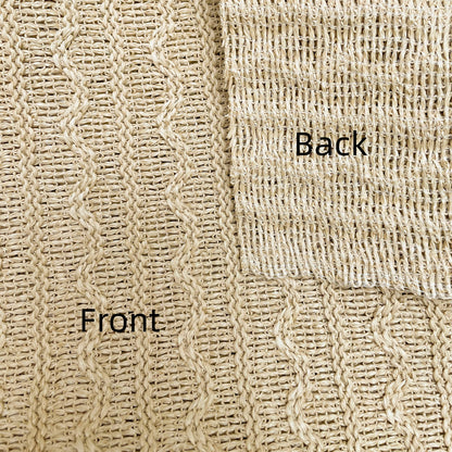 Roookies™ Craft Raffia Fabric/GRAINWAVE – Natural Look Synthetic Raffia for DIY & Décor