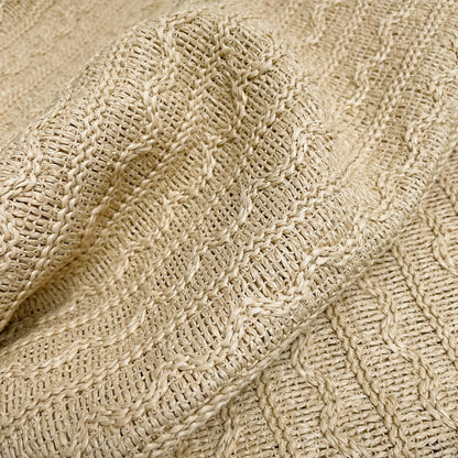 Roookies™ Craft Raffia Fabric/GRAINWAVE – Natural Look Synthetic Raffia for DIY & Décor