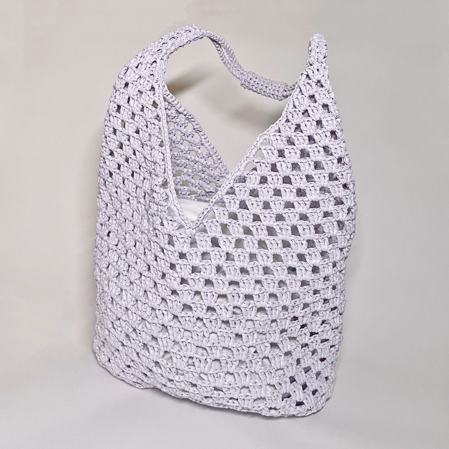 Roookies' V shape Snake Strap Tote crochet pattern (PDF Pattern)