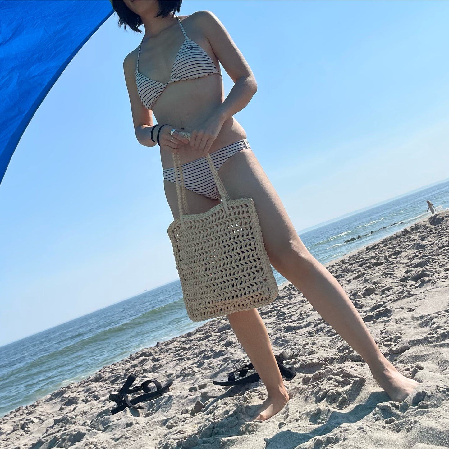 Roookies' Square Mesh Tote crochet pattern-Free PDF Pattern & Inperson Tutorials)