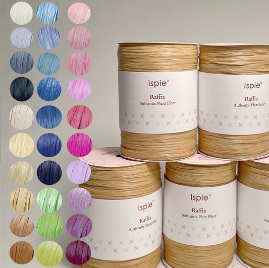 ISPIE raffia--All Colors,Not Paper, Genuine Rayon Raffia
