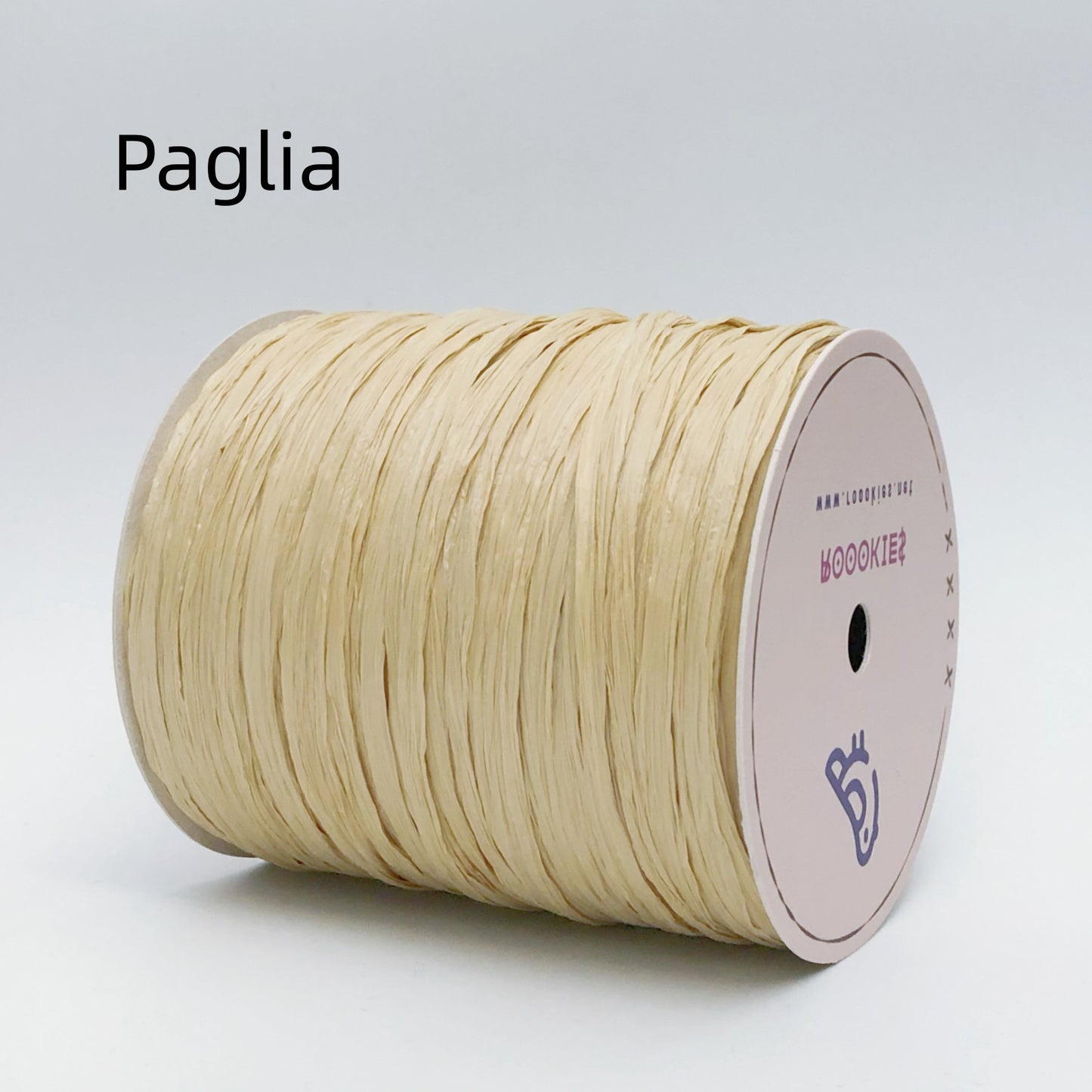 Rayon Raffia Spool, Not Paper--Roookies.net