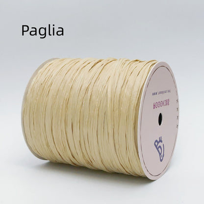 Rayon Raffia Spool, Not Paper--Roookies.net