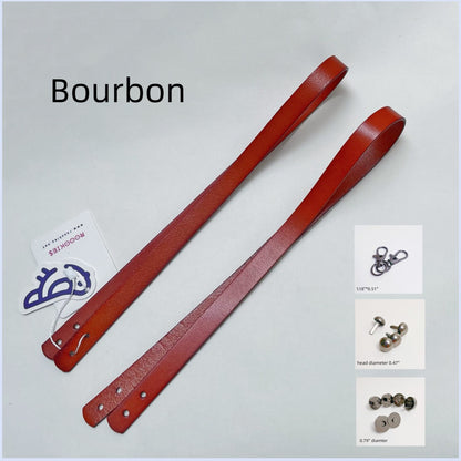 Premium Vegetable Tanned genuine leather straps