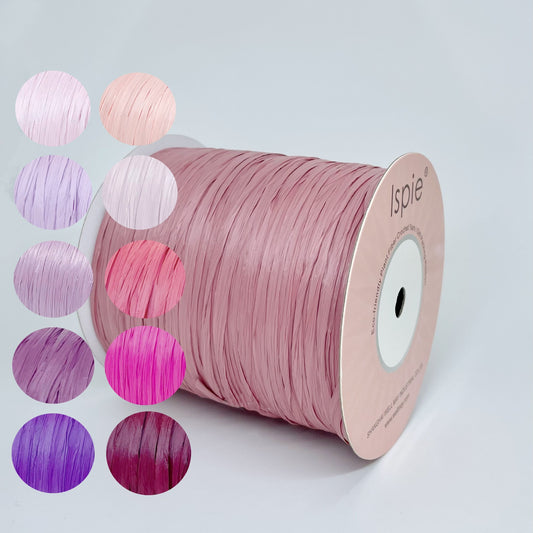 ISPIE raffia Red & Purple Colors