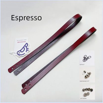 Premium Vegetable Tanned genuine leather straps