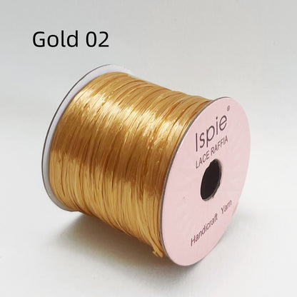 ISPIE Lace raffia (Extra fine raffia，Not regular ISPIE raffia thickness)