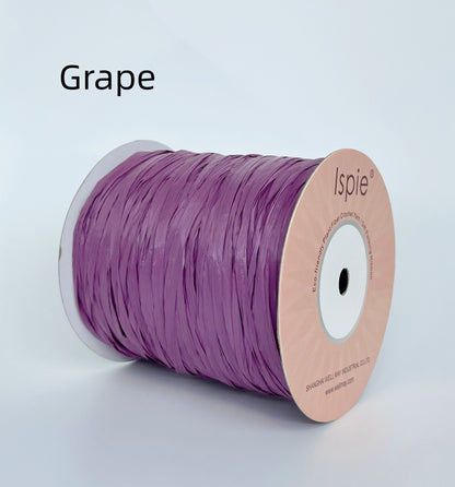 ISPIE raffia Red & Purple Colors