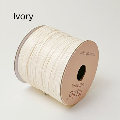 ISPIE Lace raffia (Extra fine raffia，Not regular ISPIE raffia thickness)