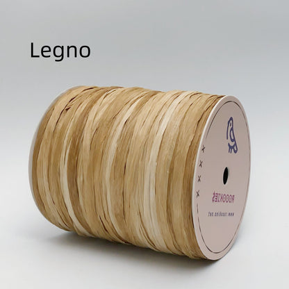 Rayon Raffia Spool, Not Paper--Roookies.net