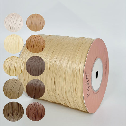 ISPIE raffia Natural Colors