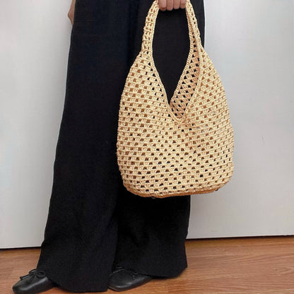 Roookies' V shape mesh tote crochet pattern (PDF Pattern)